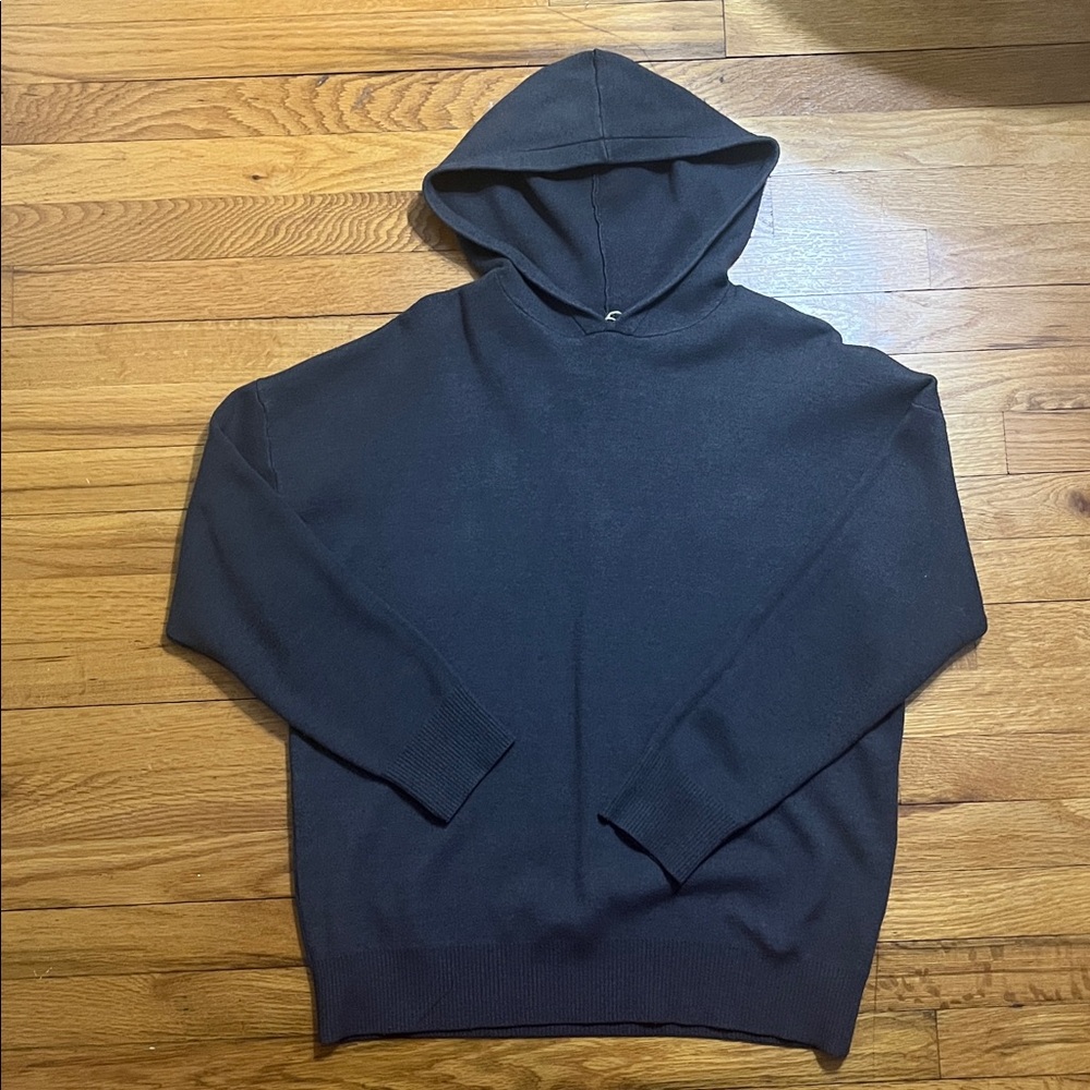 ZARA Knit Hoodie Sweater
